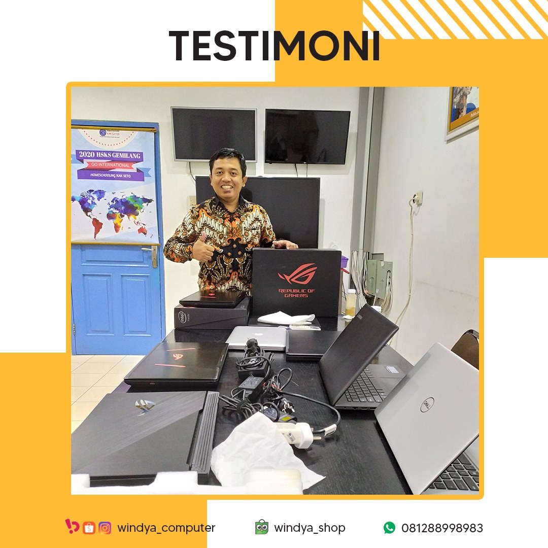 PENGADAAN LAPTOP  UNTUK LAB SEKOLAH Homeschooling Kak Seto (HSKS) TAHAP 3